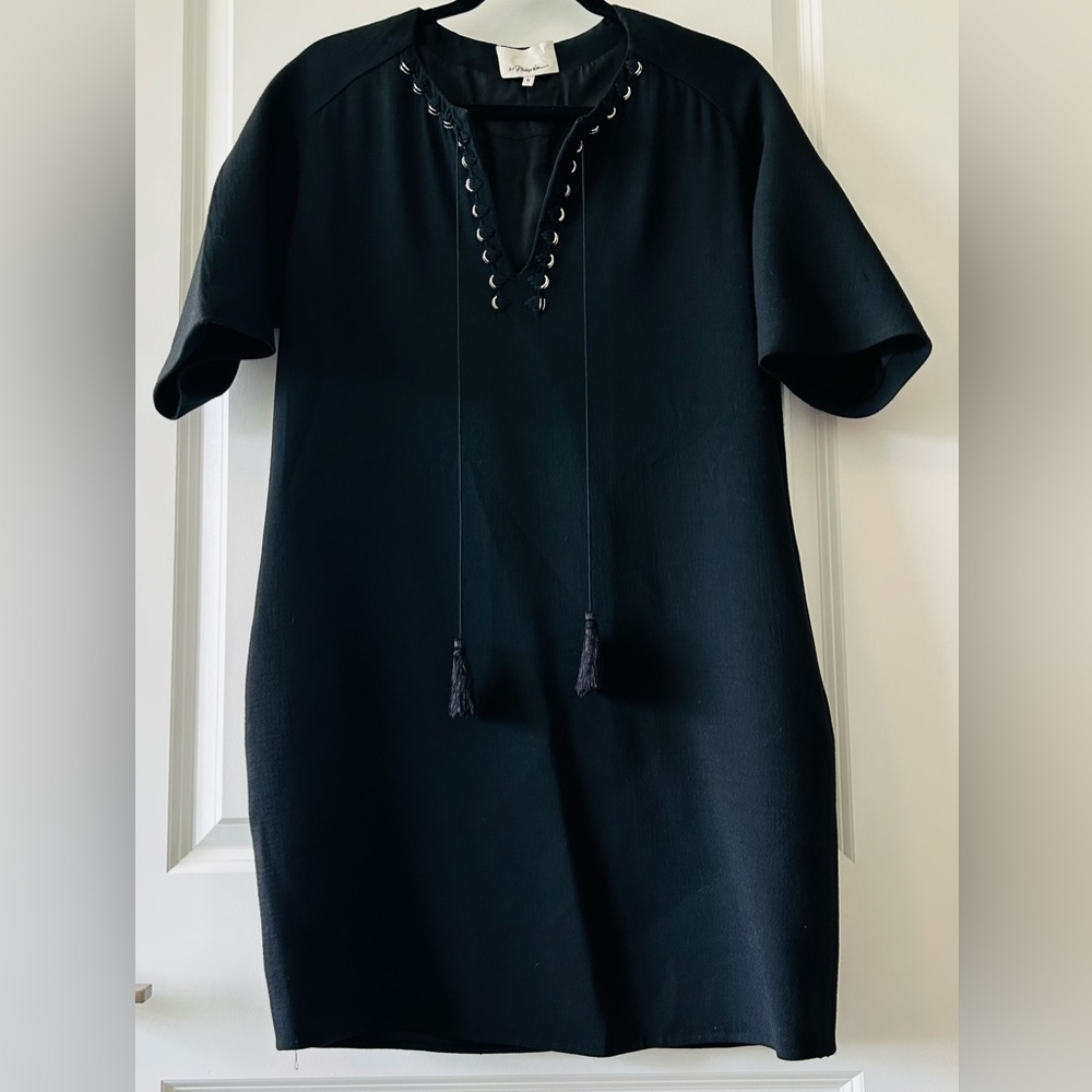 3.1 Phillip Lim Black Shift Dress - Picture 2 of 7